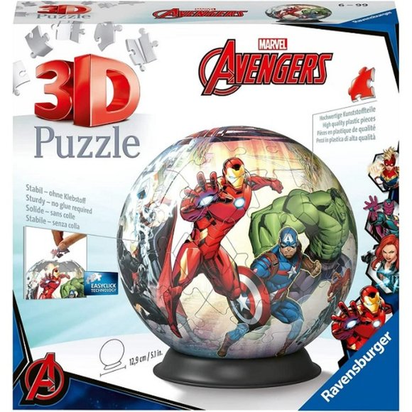 Ravensburger Marvel Avengers 3D Jigsaw Puzzle for Kids Age 6 Years Up - 72 Piece - Picture 1 of 2